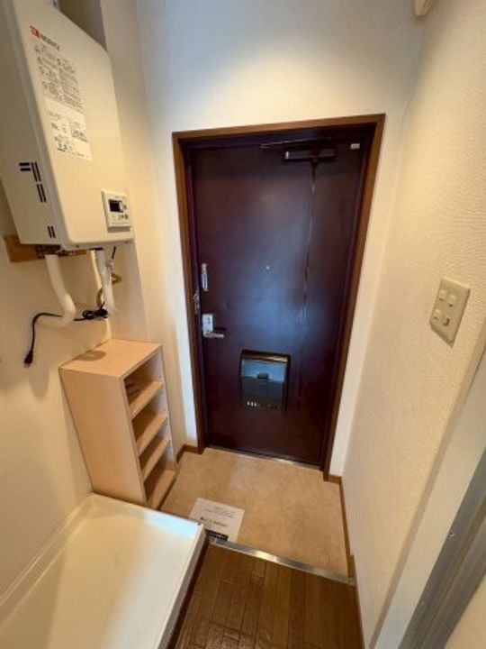 兵庫県神戸市須磨区多井畑(アパート)の賃貸物件の玄関