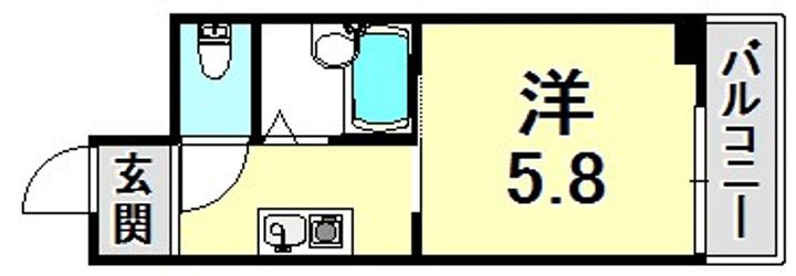サンホームズ内山の間取り