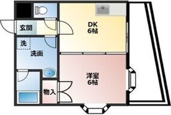 グレース一番館の間取り