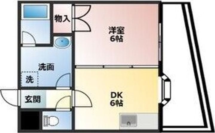グレース一番館の間取り