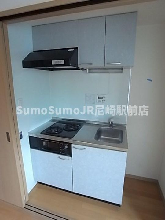 兵庫県尼崎市七松町2丁目(マンション)の賃貸物件のキッチン