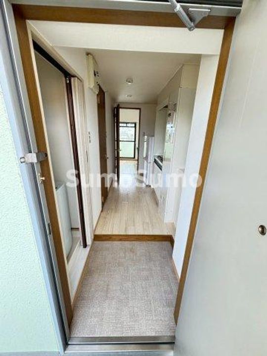 グランデージ名谷の玄関