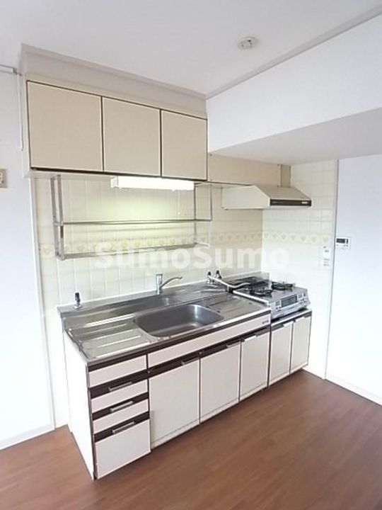 兵庫県尼崎市富松町1丁目(マンション)の賃貸物件のキッチン