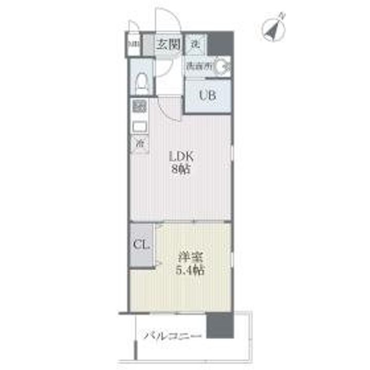 ジェイド博多の間取り