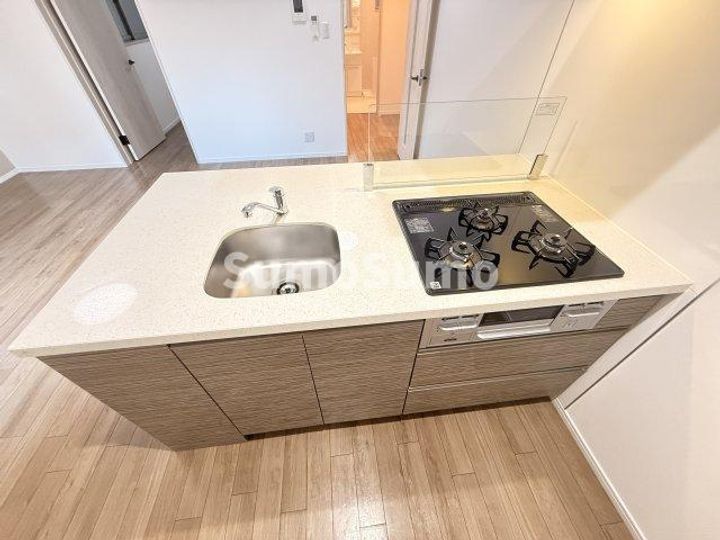 兵庫県神戸市東灘区御影本町3丁目(アパート)の賃貸物件のキッチン