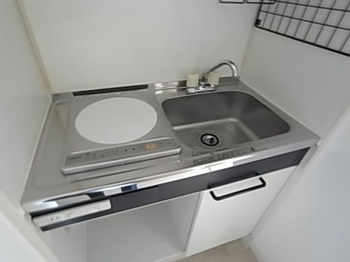 兵庫県神戸市灘区弓木町4丁目(マンション)の賃貸物件のキッチン