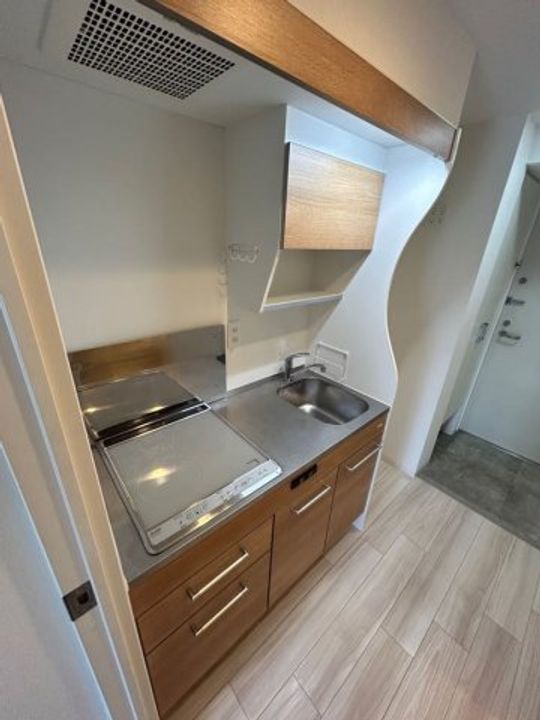 兵庫県神戸市中央区海岸通4丁目(マンション)の賃貸物件のキッチン