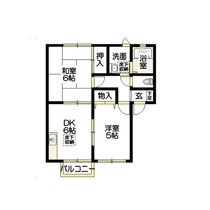 メゾンドラメールの間取り