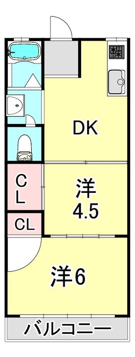 エルパラッツォ本山南の間取り