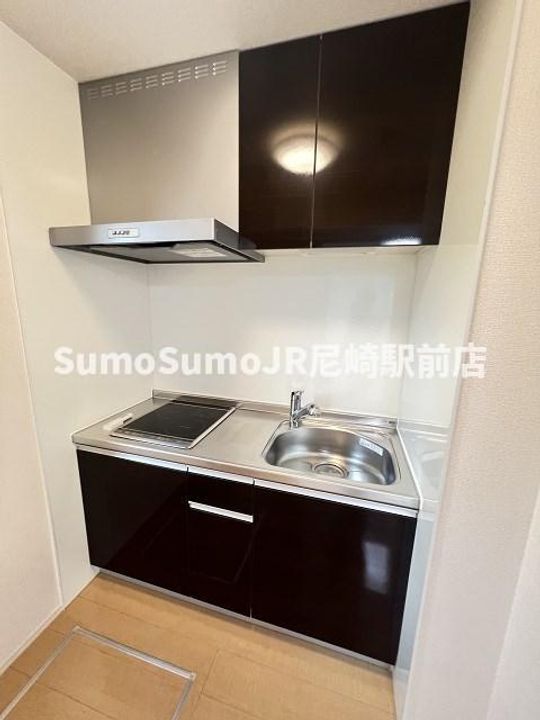 兵庫県尼崎市元浜町1丁目(アパート)の賃貸物件のキッチン