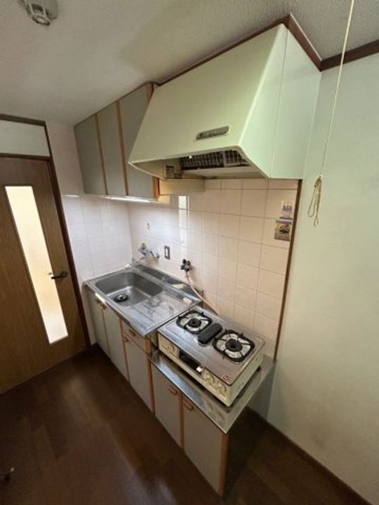 高取山町アパート⑤のキッチン