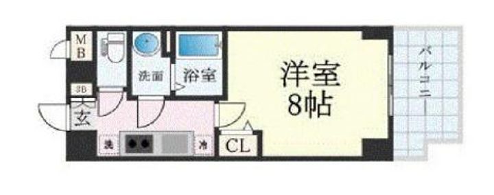 プレサンス神戸セレスティアの間取り