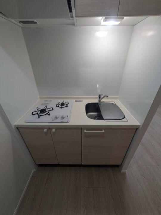 福岡県福岡市博多区築港本町の賃貸マンションのキッチン