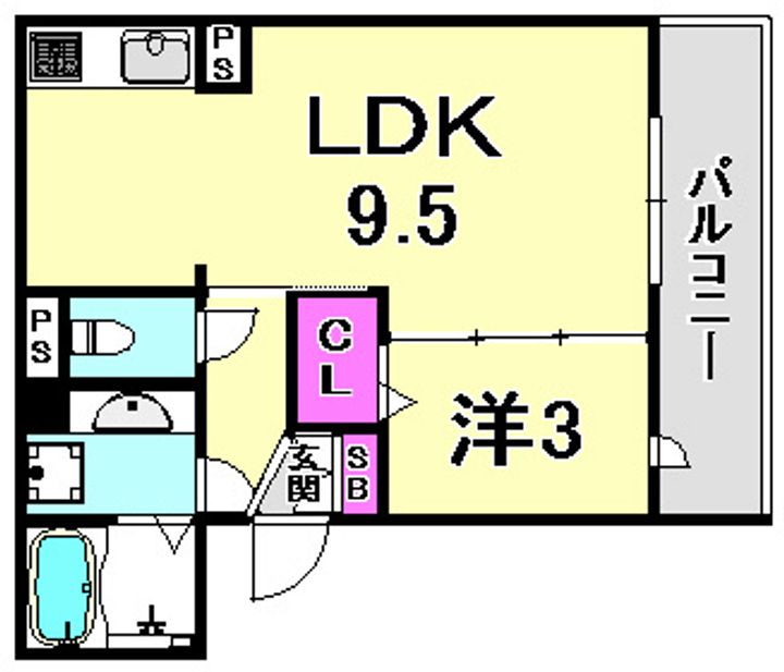 ローレル千旦の間取り