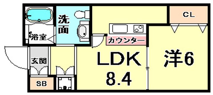 カトルセゾンの間取り
