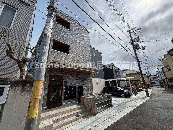兵庫県尼崎市次屋1丁目(アパート)の賃貸物件の外観