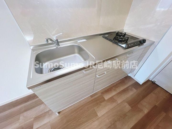 兵庫県尼崎市次屋1丁目(アパート)の賃貸物件のキッチン