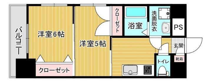 リファレンス博多駅前の間取り