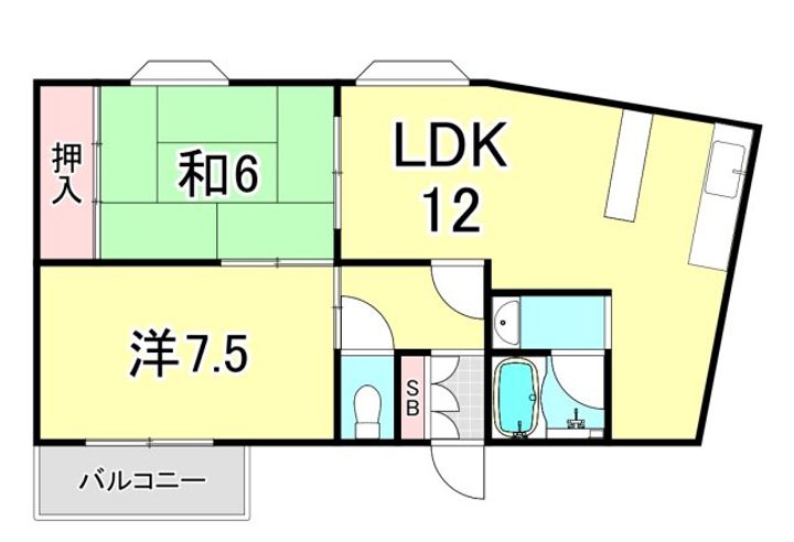 東洋ビルの間取り