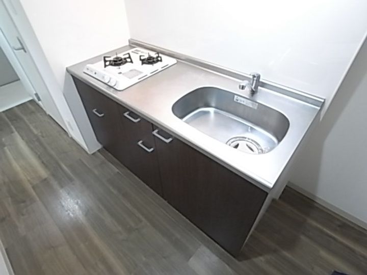 兵庫県神戸市長田区庄田町3丁目(マンション)の賃貸物件のキッチン