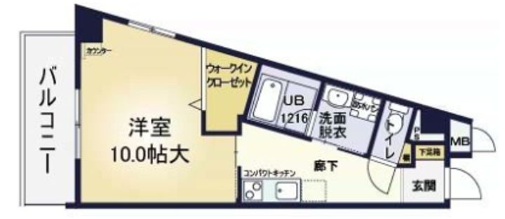 兵庫県神戸市垂水区川原1丁目(マンション)の賃貸物件の間取り