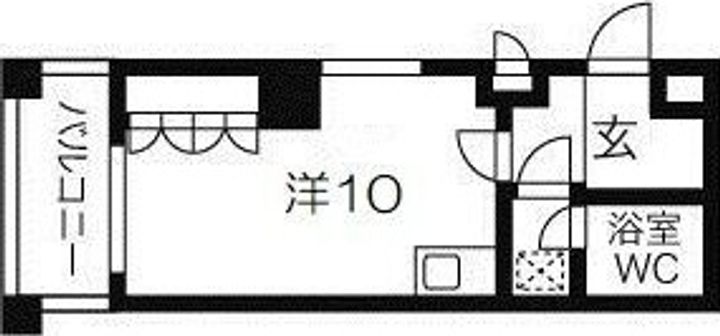 朝日プラザ西舞子の間取り