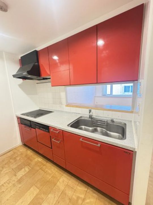 兵庫県神戸市中央区栄町通4丁目(マンション)の賃貸物件のキッチン