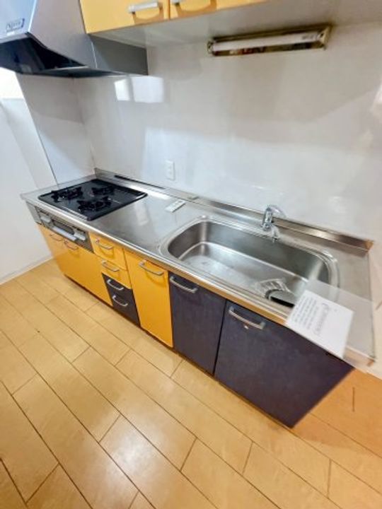 兵庫県西宮市上甲子園5丁目(マンション)の賃貸物件のキッチン