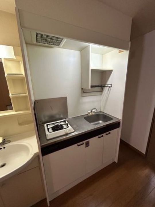 兵庫県神戸市長田区腕塚町4丁目(マンション)の賃貸物件のキッチン