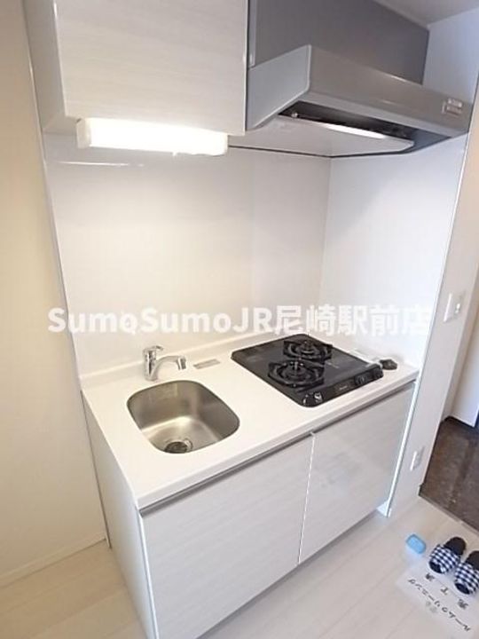兵庫県尼崎市昭和南通3丁目(マンション)の賃貸物件のキッチン