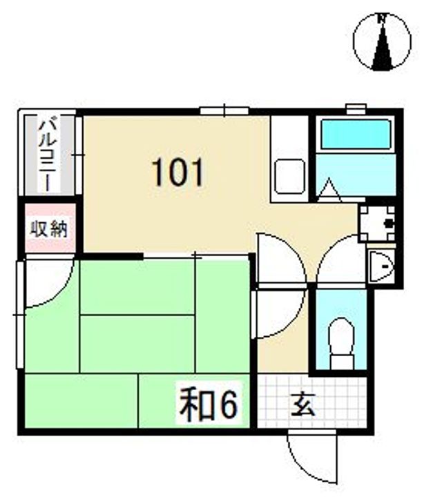 ラペル大塚の間取り