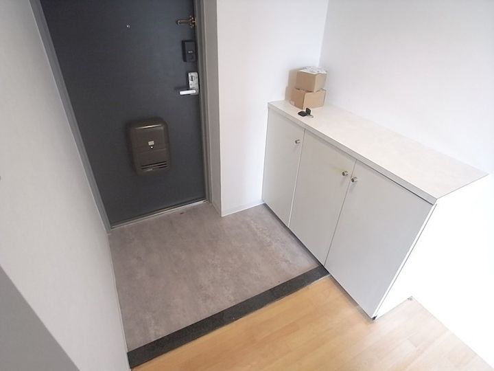 グリーンハイツ妙法寺 B棟の玄関