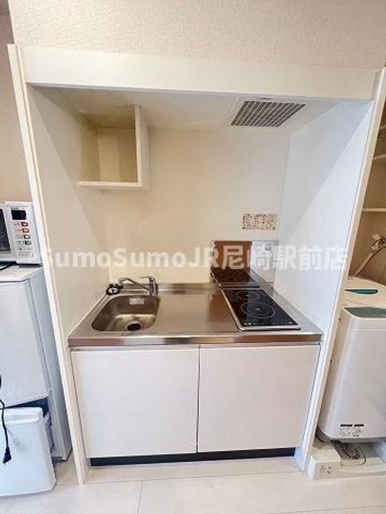 兵庫県尼崎市潮江2丁目(アパート)の賃貸物件のキッチン