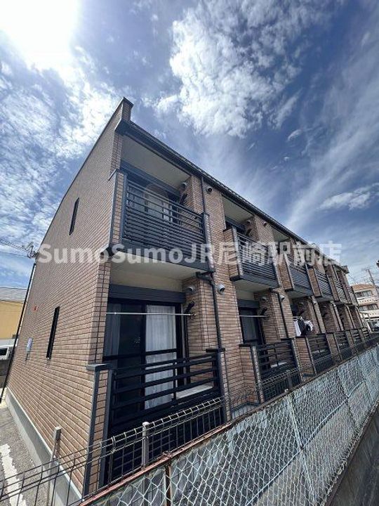 兵庫県尼崎市久々知2丁目(アパート)の賃貸物件の外観