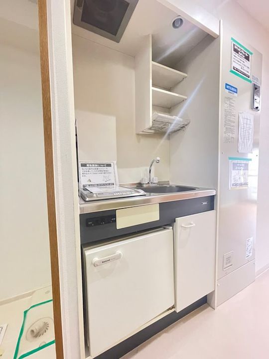 兵庫県神戸市中央区加納町3丁目(マンション)の賃貸物件のキッチン