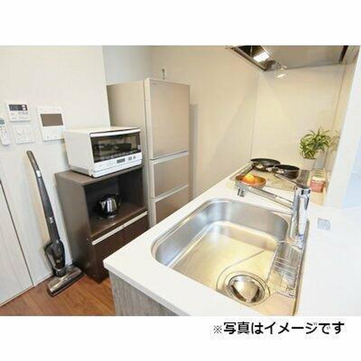 プライベートプレイス広尾のキッチン