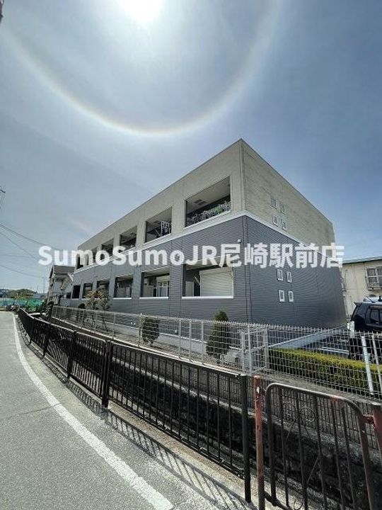 兵庫県尼崎市田能2丁目(アパート)の賃貸物件の外観
