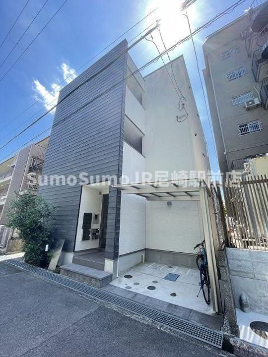 兵庫県尼崎市若王寺3丁目(アパート)の賃貸物件の外観