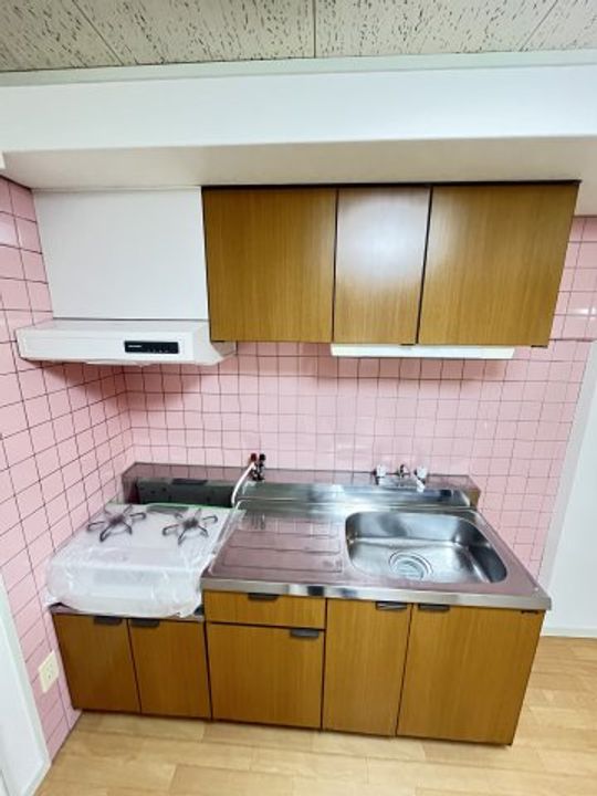 兵庫県尼崎市食満7丁目(マンション)の賃貸物件のキッチン
