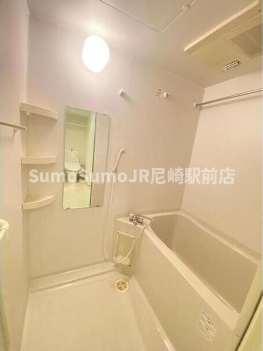 兵庫県尼崎市長洲本通1丁目(マンション)の賃貸物件の風呂