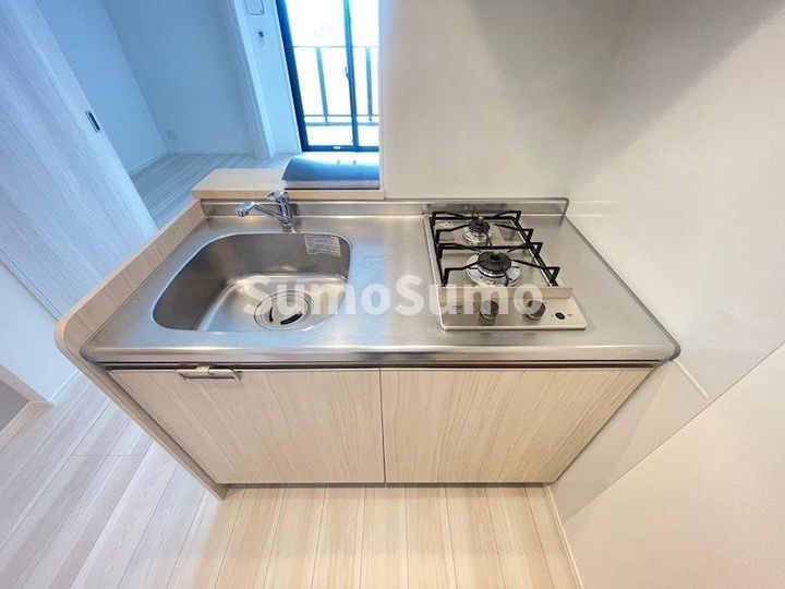 福岡県福岡市博多区石城町(マンション)の賃貸物件のキッチン