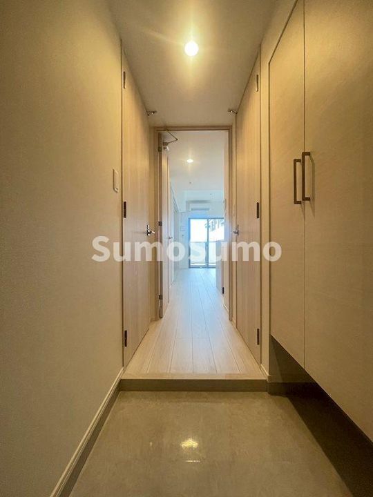 福岡県福岡市博多区石城町(マンション)の賃貸物件の玄関