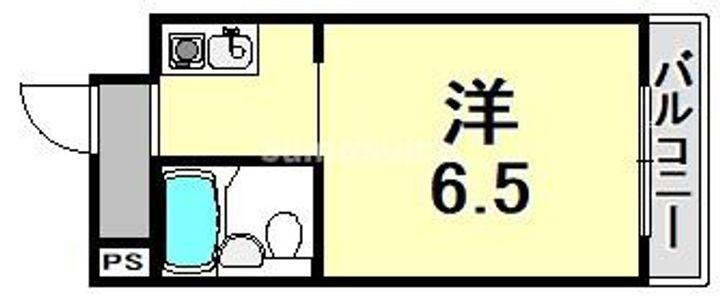 兵庫県尼崎市長洲西通1丁目(マンション)の賃貸物件の間取り