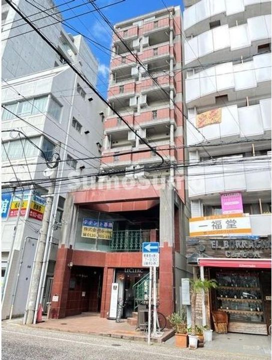 福岡県福岡市早良区西新5丁目(マンション)の賃貸物件の外観