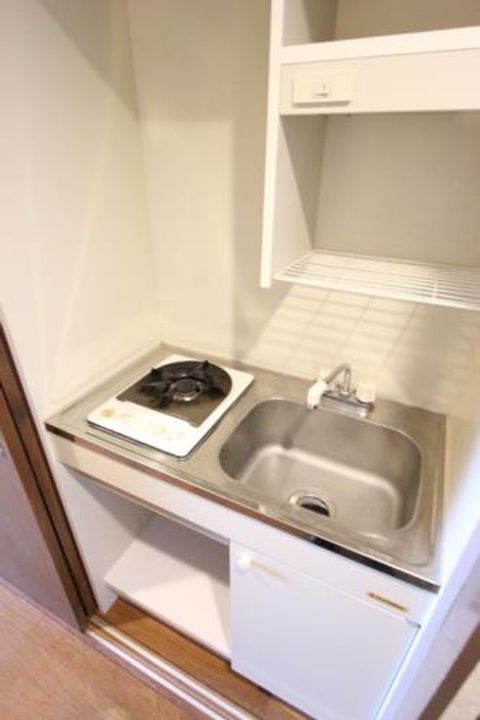 福岡県福岡市早良区西新5丁目(マンション)の賃貸物件のキッチン