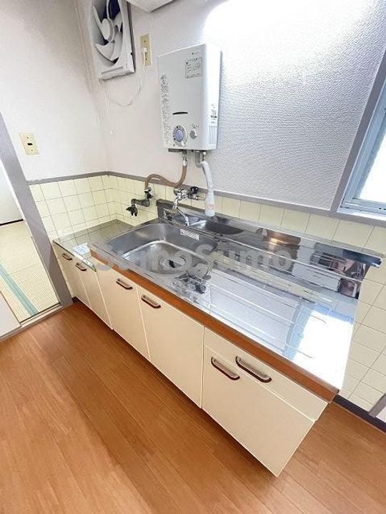 兵庫県尼崎市神田北通4丁目(アパート)の賃貸物件のキッチン