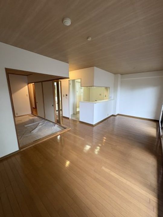 兵庫県神戸市須磨区清水台(マンション)の賃貸物件の居間