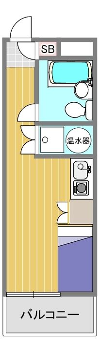 兵庫県神戸市灘区寺口町(マンション)の賃貸物件の間取り