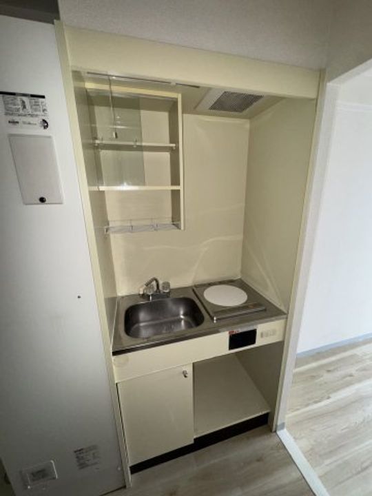 兵庫県神戸市須磨区妙法寺(マンション)の賃貸物件のキッチン