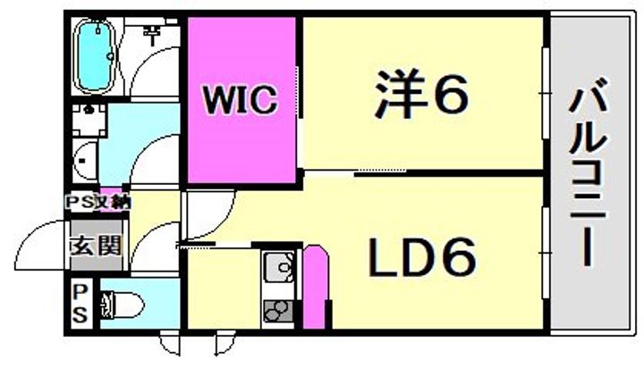 兵庫県神戸市中央区海岸通3丁目(マンション)の賃貸物件の間取り
